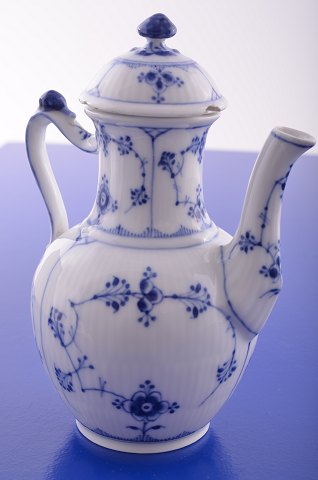 Royal Copenhagen  Blue fluted plain Rare Coffee pot 45