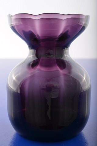 Violettes Hyazinthenglas von Holmegaard