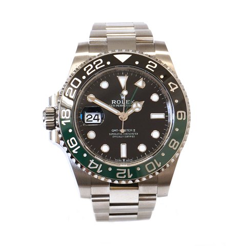 Rolex Sprite 126720VTNR med box og papirer, hang 
tag og to ekstra led. Stand næsten som nyt. Solgt 
af europæisk AD 18.01.24. D: 40mm