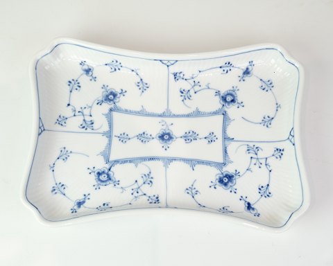 Tablett / Servierschale – Blaue Gerippt – Royal Copenhagen – Nr. 1/269