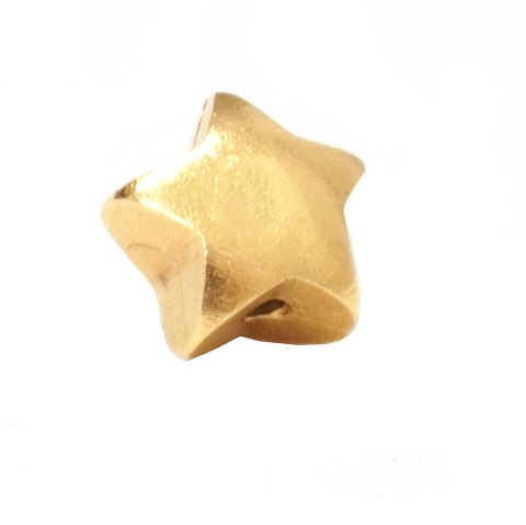 Ole Lynggaard stjernelås i 14kt guld. Mål: 14x14mm