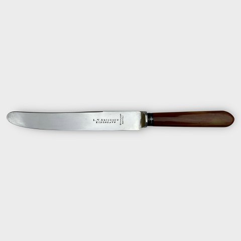 Messer
Stahl mit Kunststoffgriffen
L. V. Erichsen
*30 DKK