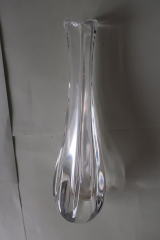 Eine schöne alte Vase aus Krystal-glas von OrreforsH: 18,5 cmIn sehr gutem Zustand