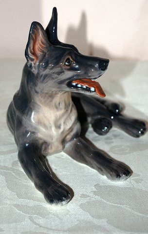 Dahl Jensen figur  1084 Schæferhund