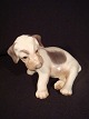 Figuren.
 Drahthaar 
Foxterrier 
Welpen B & G 
nr. 2027 Bing & 
Gröndahl Design 
Dahl Jensen 
(DJ) ...