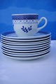 Royal Copenhagen Tranquebar blue Coffee cups 956