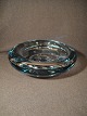 Big Blue Glas 
Aschenbecher.
 Holmegaard 
Designer Per 
Lütken 1962
 Durchmesser 
18 cm.
 Sauber ...