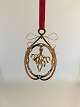 Georg Jensen 
Christmas 
Mobile 1994 - 
Mistletoe. 
Designed by 
Jette Frölich. 
In good 
condition.