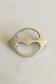 Hans Hansen 
Sterling Silver 
Brooch No 110. 
Designed by 
Karl Gustav 
Hansen. 
Measures 4.7 cm 
/ 1 ...