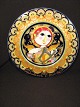 Bjorn Wiinblad.
 Christmas 
plate from 
1978.
 Egel with 
harp.
 Diameter 28 
cm. First 
sorting. ...