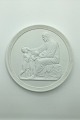 Royal Copenhagen Bisque Plate Christ blesses the ...
