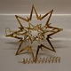 Georg Jensen 
Stor Topstjerne 
til juletræ, 29 
cm med spiral 
Forgyldt 
Messing Design 
Flemming ...