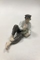 Royal Copenhagen Figurine Boy at Lunch No 865