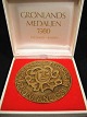 Grönland die 
Medaille 1980.
 Kalaallit 
Nunaat.
 von Zacharias 
Heinesen.
 Preis. €: 35, 
-