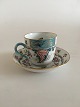 Herend 
Cornucopia 
(TCA) Kaffe 
(Mokka) Kop og 
Underkop, 
Ungarn No 1727. 
Kop måler 6 x 6 
cm.  I ...