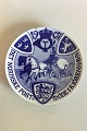 Royal 
Copenhagen 
Commemorative 
Plate from 1907 
RC-CM69. 
Measures 22.5 
cm / 8 55/64 
in. Chip on 
edge.