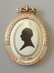 Royal 
Copenhagen 
Silhouette 
Flora Danica 
Royalty plaque 
King Frederik 
VIII No RC-S4. 
Measures ...