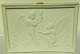 Square plate of 
bisque from 
Royal 
Copenhagen from 
around 1880. 
After B. 
Thorvaldsen 
relief ...