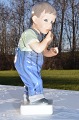 Dahl Jensen, 
Porzellan 
Figur. DJ figur 
Junge mit 
Pfeife nr. 
1027. Höhe 16 
cm. Tadelloser 
...