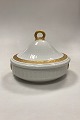Royal Copenhagen Gold Fan lidded bowl No 11503