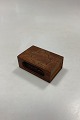 Anton Michelsen Sterling Silver and Wood match box with ...