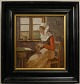 Ane Marie 
Hansen 
(1852-1941) 
Dänemark: 
Interieur mit 
frau. Ôl auf 
Leinen. 
Monogram AMH. 
35 x 31 ...