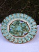 Majolika-Platte.
 Durchmesser 22 
cm. Guter 
Zustand.