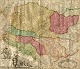 Karte, aus dem 17. Jahrhundert. Ungarn, '"regnorum Hungaria" von Johan Baptista Homanno, ...