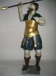 Holzfigur, 
gemalt, barock, 
deutsche 
Arbeit, 18. 
Jahrhundert 
Dia:.. 24 cm. 
H:. 111 cm. B:. 
42 cm. ...