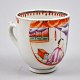 Chinesische 
Tasse aus 
Porzellan, mit 
Figurenszenen 
aus mandarin 
Porzellan, 
China Qianlong 
...