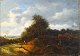 Unbekanter 
Künstler (19. 
Jh.): 
Landschaft mit 
Menschen. Öl 
auf Leinwand. 
Signiert: H. 
Bayer. 48 ...