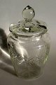 Kekse Eimer aus 
Klarglas mit 
Deckel, c. 
1900, 
D&auml;nemark. 
Mit Stern 
Schliffe von 
Corpus. ...
