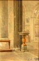 Italienischen 
Künstler des 
19. 
Jahrhunderts .: 
Kirchen-
Innenraum. 
Aquarell. 
Signiert: G. 
...