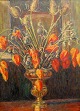 Clausade, 
Suzanne de (20. 
Jh.), 
Frankreich: 
Stillleben mit 
getrockneten 
Blumen. Öl auf 
Leinwand. ...