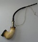 Meerschaumpfeife 
mit Deckel aus 
Silber, 19. 
Jahrhundert. 
D&auml;nemark. 
Der Deckel ist 
...