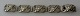 Danish Armband 
in Silber, c. 
1930, mit 
Blattornamentik.
 L:. 20,5 cm. 
Stamped 830 s. 
Keine ...