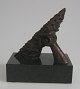 Dänischer Künstler (20. Jahrhundert): Komposition. Bronze. Signiert: Monogramm LA 87. Nr. ...