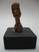 Malvin, Sven 
(1923 -) 
Schweden: 
Gesicht. 
Geschneidende 
Holz.. H:. 10 
cm. unter dem 
Fuß ...