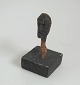 Malvin, Sven 
(1923 -) 
Schweden: 
Gesicht. 
Geschneidende 
Holz. H:. 10 
cm. Unter dem 
Fuß ...