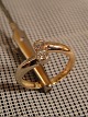 Gold-Ring mit 2 
Zirkonia. 
Gold-und 
Gold-Ebene. 
Gold 585 GFAB 
(Guldfynd AB A 
/ S - Horsens 
...