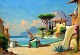 Giraldo, A (20. 
Jh.): 
Italienische 
Küste Partei. 
Capri. Öl auf 
Leinwand. 
Signiert: A. 
Giraldo. ...