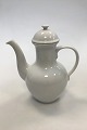 Royal Copenhagen Coffee Pot White No 128