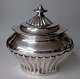 Antikes Englisch Teedose, c. 1900. Silber-Kupfer. Stil des Rokoko. Keine sichtbaren Meister ...