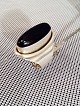 Ring mit 
schwarzem Onyx.
Silber 925
Ringgröße: 59
Länge des 
Ring: 3 cm
Preis Euro 
128, -