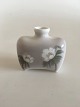 Royal 
Copenhagen Art 
Nouveau 
Miniature Vase 
No 444/166. 
Measures 5,7cm.