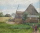 D&auml;nische 
K&uuml;nstler 
(19. Jh.) 
D&auml;nemark: 
Einem Dorf mit 
Kindern auf der 
...