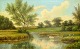 Winther, 
Friedrich (1853 
- 1916) 
Dänemark: 
August Tag am 
Frederiksværk. 
Öl auf 
Leinwand. ...