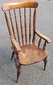 Englisch Windsor Sessel, aus dem 19. Jahrhundert. Poliert. Stellen und Obstbaum. H:. 11.5 cm. ...