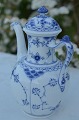 Royal Copenhagen  Blue fluted half lace Rare Coffee pot 647