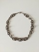 Georg Jensen 
Sterling Silver 
Necklace No 1. 
Measures 43 cm 
/ 16 59/64 in. 
Weighs 47.3 g / 
1.67 oz.